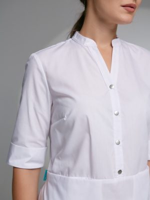 Женская медицинская блуза MILWHITE