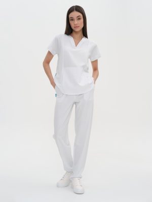 Женский медицинский костюм MILWHITE 3Dstretch