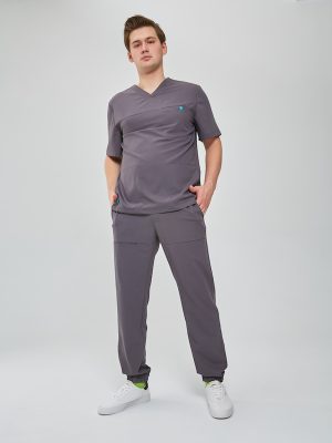 костюм медицинский стрейч MILWHITE