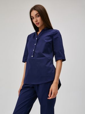 Медицинская блуза женская MILWHITE